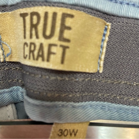 True Craft Light Blue Mens Golf Shorts - EUC size 30 - Picture 3 of 6